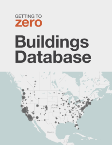 Getting to Zero Buildings Database